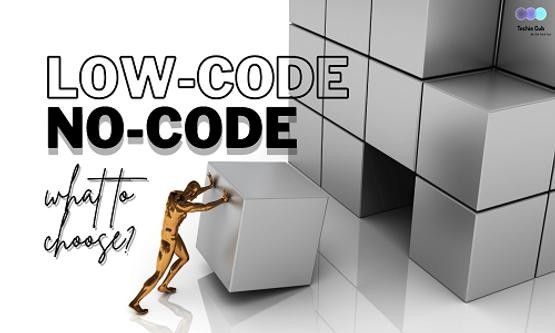 Image d'une personne qui remplace le low code par du no code - MD Consulting